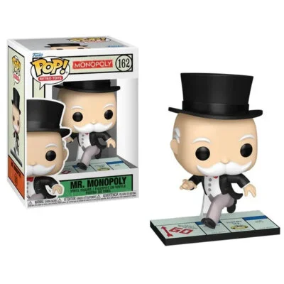 Funko Pop Mr Monopoly Pass Go Monopoly POP N° 162
