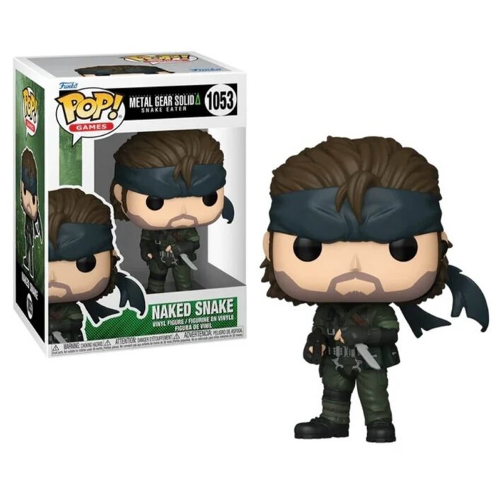 Funko Pop Naked Snake Metal Gear Solid Snake Eater N° 1053