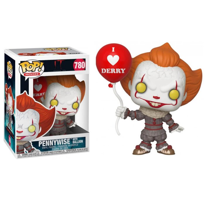 Funko Pop Pennywise with Balloon IT Chapter 2 N° 780