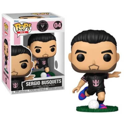 Funko Pop Sergio Busquets Inter Miami Football N° 04