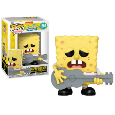 Funko Pop SpongeBob with Guitar Spongebob Squarepants POP Animation N° 1666