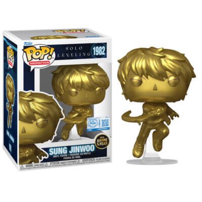 Funko Pop Sung Jinwoo Solo Leveling Oro N° 1982 – Preordine