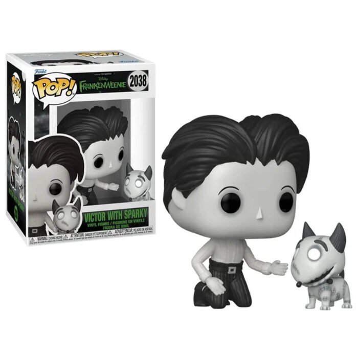 Funko Pop Victor with Sparky Frankenweenie N° 2038