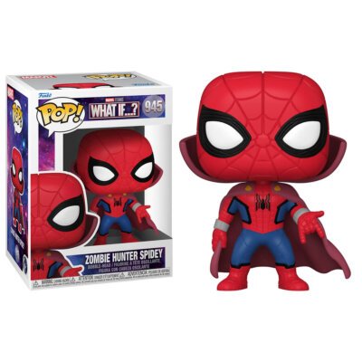 Funko Pop Zombie Hunter Spidey Marvel What If N° 945