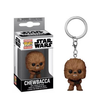 Funko Portachiavi Chewbacca Star Wars Pocket Pop Keychain 4 cm