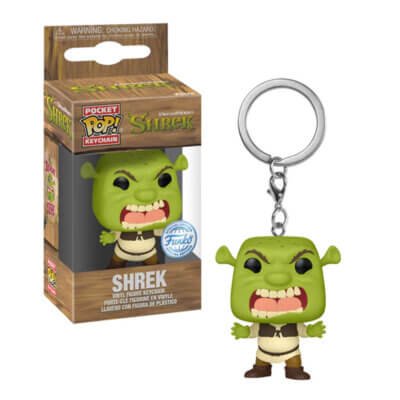 Funko Portachiavi Shrek Pocket Pop Keychain DreamWorks 30° Anniversario