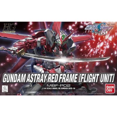 Gundam Astray Red Frame Flight Unit HG 1/144 Model Kit Bandai