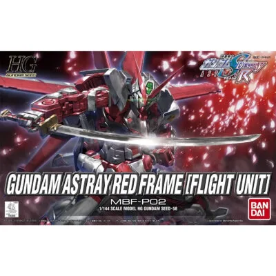 Gundam Astray Red Frame Flight Unit HG 1/144 Model Kit Bandai