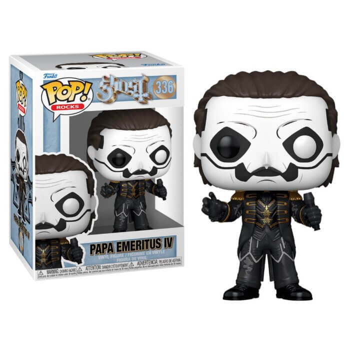 Funko Pop Papa Emeritus IV Ghost POP Rocks N° 336