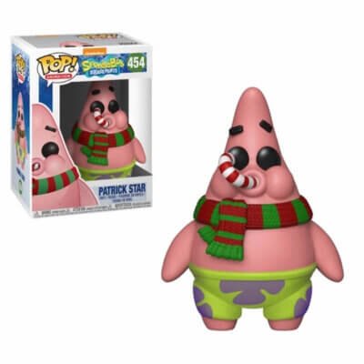 Funko Pop Patrick Star X-Mas Spongebob POP Animation N° 454