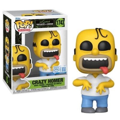 Funko Pop Crazy Homer Simpsons Treehouse of Horror N° 1743