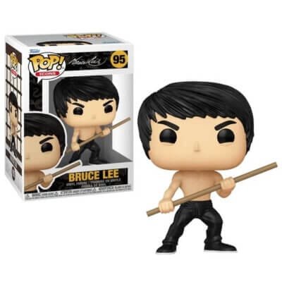 Funko Pop Bruce Lee With Bo Staff