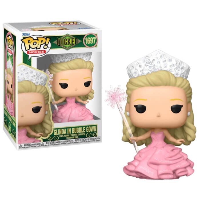 funko pop glinda in bubble gown wicked 1697