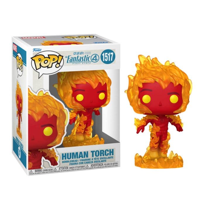 funko pop human torch fantastic four