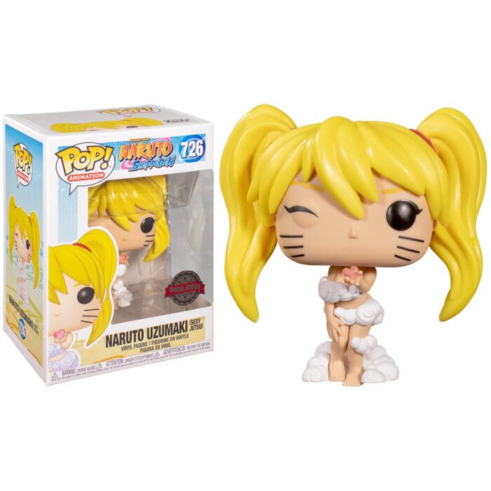 Funko Pop Naruto Uzumaki Sexy Jutsu Shippuden N° 726