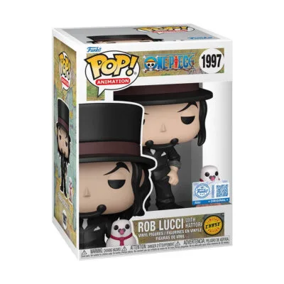Funko Pop Rob Lucci with Hattori Chase One Piece
