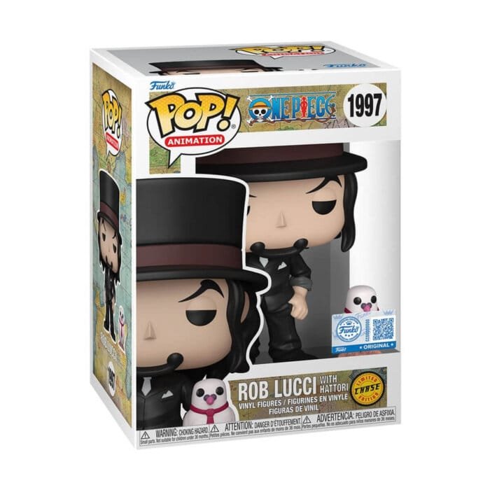 Funko Pop Rob Lucci with Hattori Chase One Piece