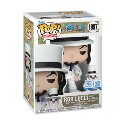 Funko Pop Rob Lucci with Hattori One Piece