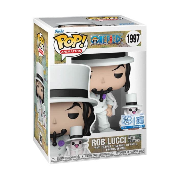 Funko Pop Rob Lucci with Hattori One Piece