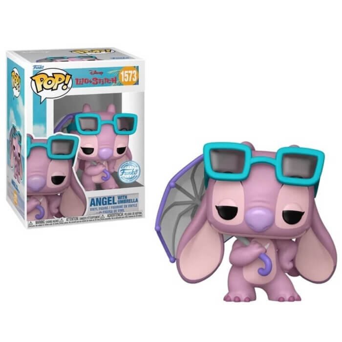 Funko Pop Angel with Umbrella Lilo & Stitch Disney N° 1573