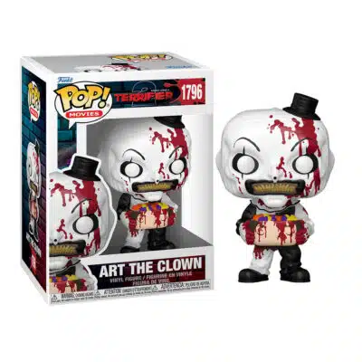 funko pop art the clown with head terrifier 1796