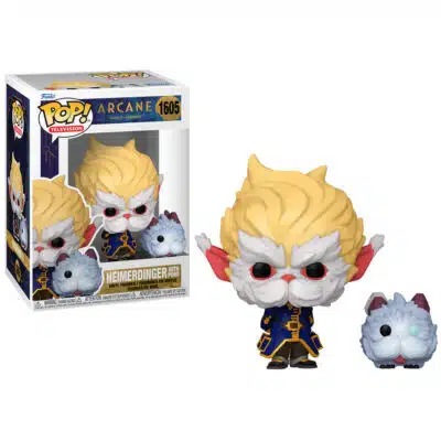 Funko Pop Heimerdinger with Poro Arcane League of Legends N° 1605