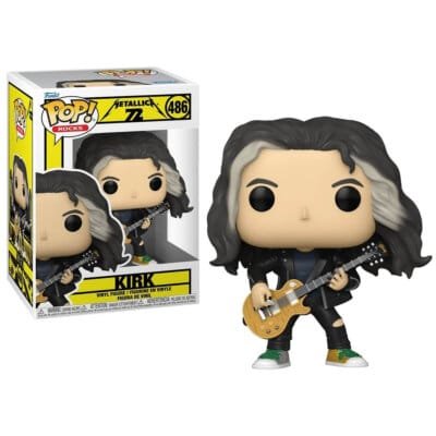 Funko Pop Kirk Hammett Metallica 72 Seasons N° 486 figura in vinile