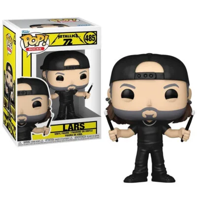 Funko Pop Lars Ulrich Metallica 72 Seasons N° 485 figura in vinile