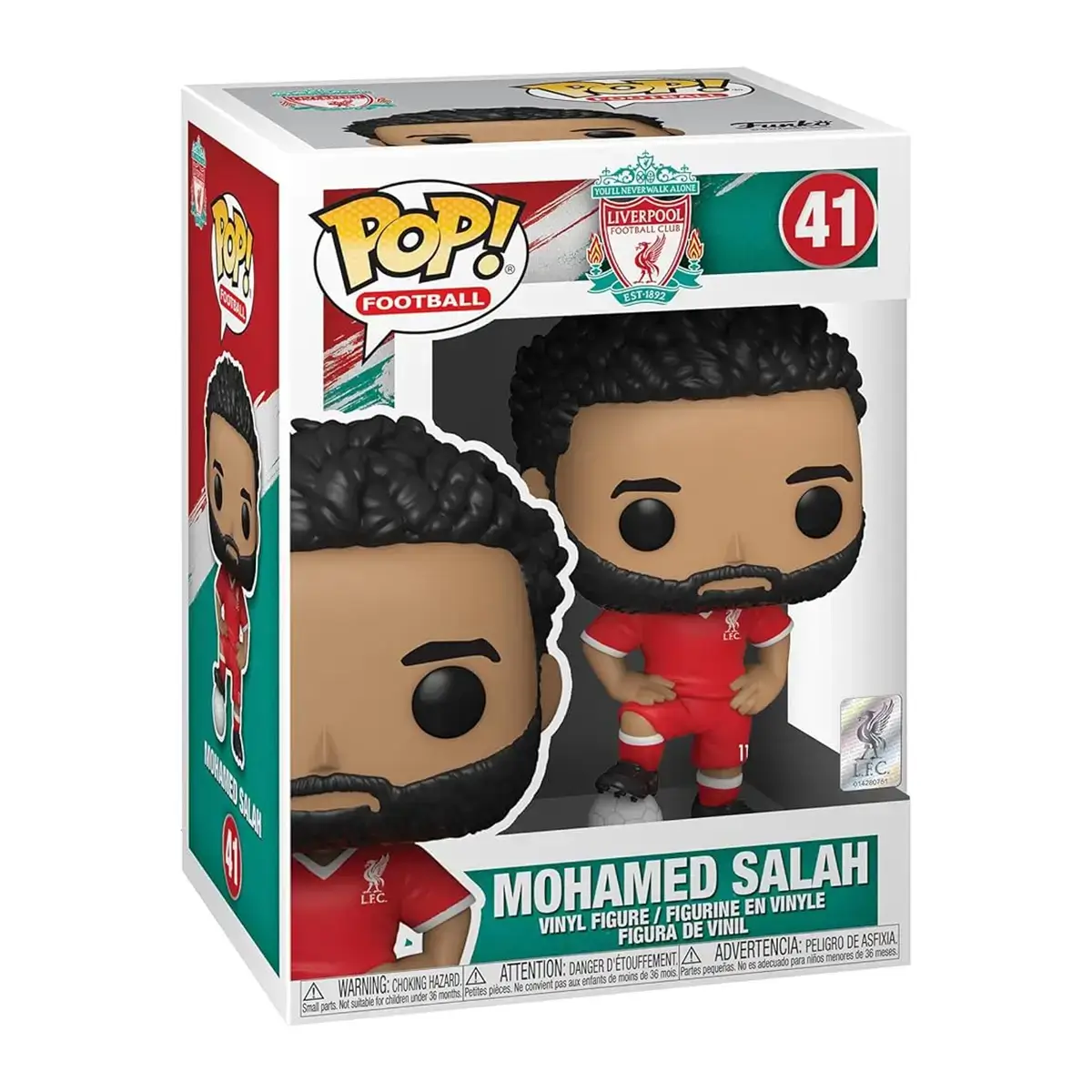 Funko Pop Mohamed Salah Liverpool vinyl figure
