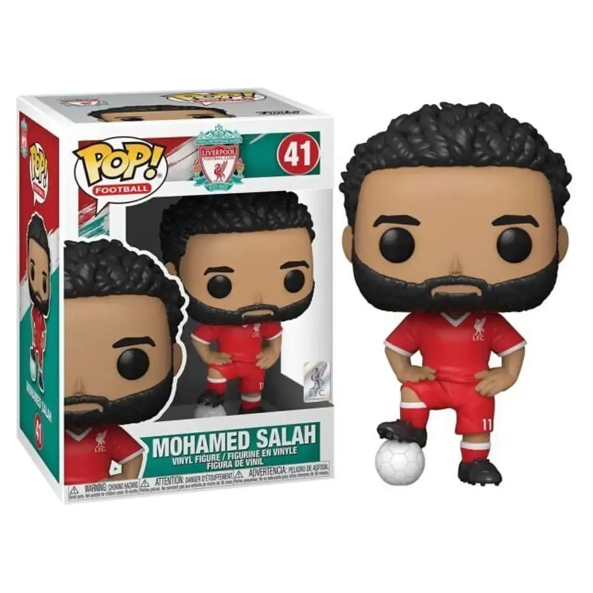 Funko Pop Mohamed Salah Liverpool vinyl figure