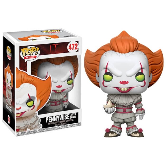 Funko Pop Pennywise with Boat IT N° 472