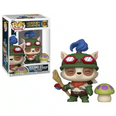 Funko Pop Teemo with Mushroom League of Legends N° 1138