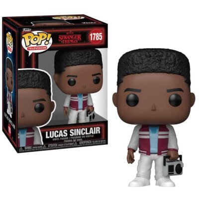 Funko Pop Lucas Sinclair with Boombox Stranger Things S5 N° 1785