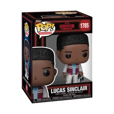 Funko Pop Lucas Sinclair with Boombox Stranger Things S5 N° 1785