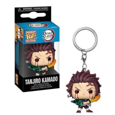 Funko Pop Pocket Tanjiro Sun Breathing Demon Slayer 4 cm