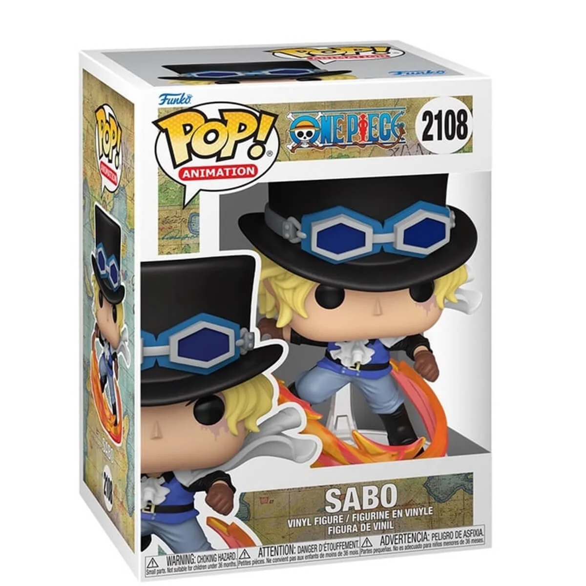 Funko Pop Sabo One Piece N° 2108