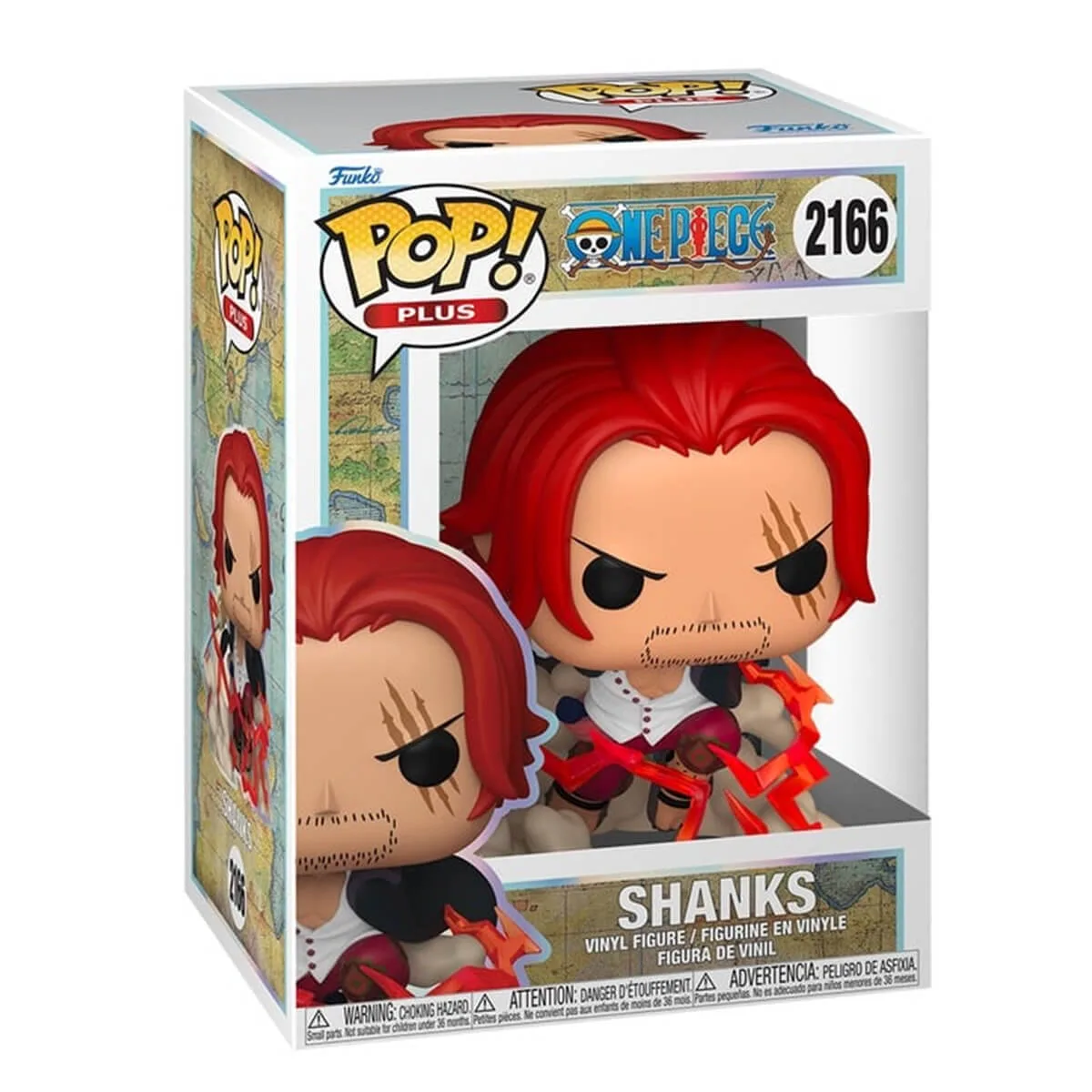 Funko Pop Shanks One Piece Plus N° 2166