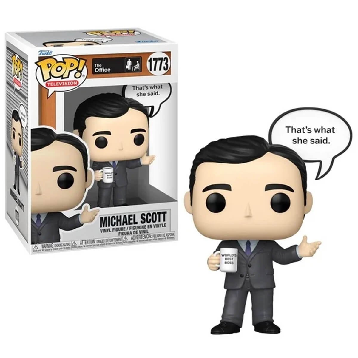 Funko Pop Michael Scott The Office Sayings 1773