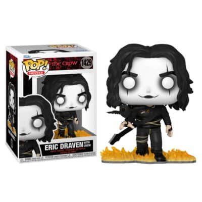 funko pop eric draven with crow the crow 1429
