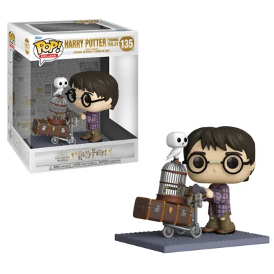Funko Pop Harry Pushing Trolley Harry Potter Pop Deluxe 135