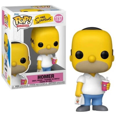 Funko Pop Homer Krusty Burger The Simpsons 1737