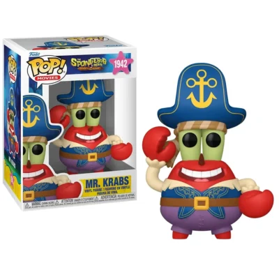 Funko Pop Mr Krabs Pirate The SpongeBob Movie 1942