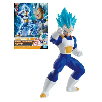 Modello da assemblare Entry Grade di Vegeta Super Saiyan God Super Saiyan della serie Dragon Ball Super con scatola originale