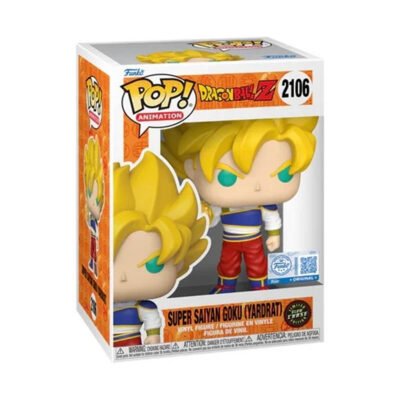 Figure in vinile Funko Pop Goku Yardrat 2106 Chase Glow in the Dark originale Dragon Ball Z