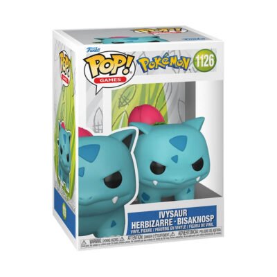 Funko Pop Ivysaur Pokémon N° 1126 Figura in vinile del Pokémon di tipo Erba e Veleno Ivysaur con scatola originale