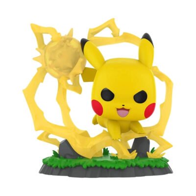 Figura in vinile edizione premium del Pokémon di tipo Elettro Pikachu con scatola originale
