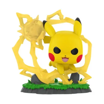 Figura in vinile edizione premium del Pokémon di tipo Elettro Pikachu con scatola originale