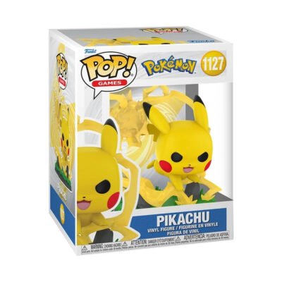 Figura in vinile edizione premium del Pokémon di tipo Elettro Pikachu con scatola originale
