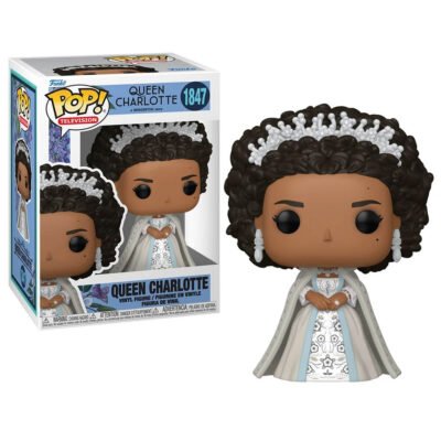 Figure in vinile Funko Pop Queen Charlotte 1847 originale serie Netflix