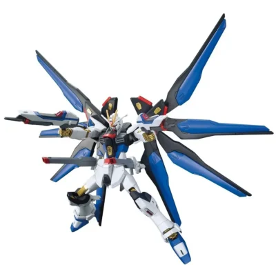 Modello da assemblare Gunpla HG in scala 1/144 dello Strike Freedom Gundam Bandai con scatola originale